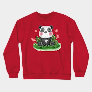 Baby Panda Cute Crewneck Sweatshirt